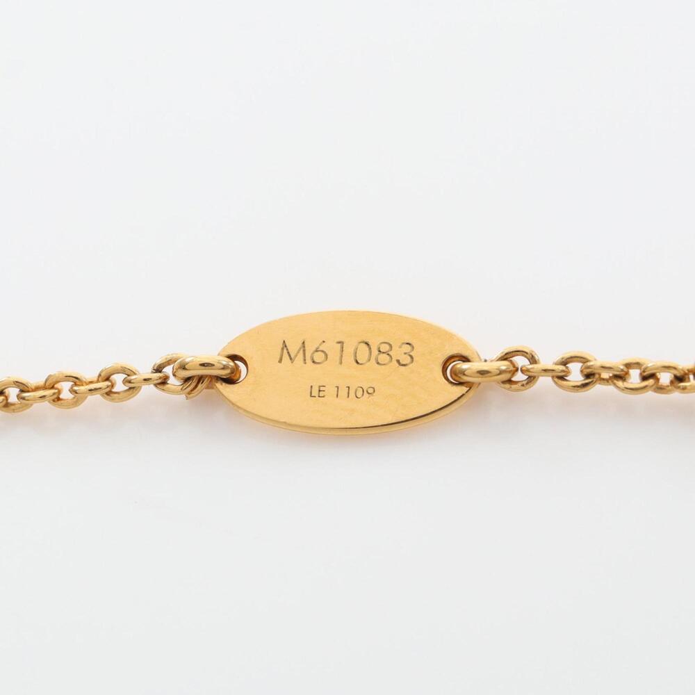 LOUIS VUITTON Gold Necklace - Picture 5 of 7
